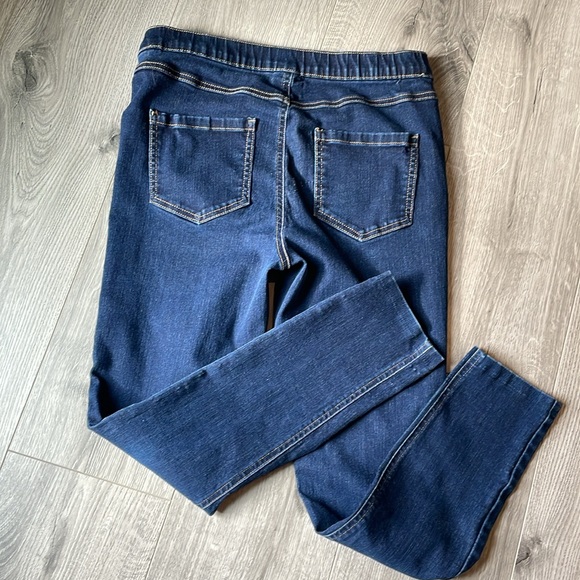 PARASUCO Ankle Hemmed Dark Rinse Pull on leggings . - Picture 2 of 7